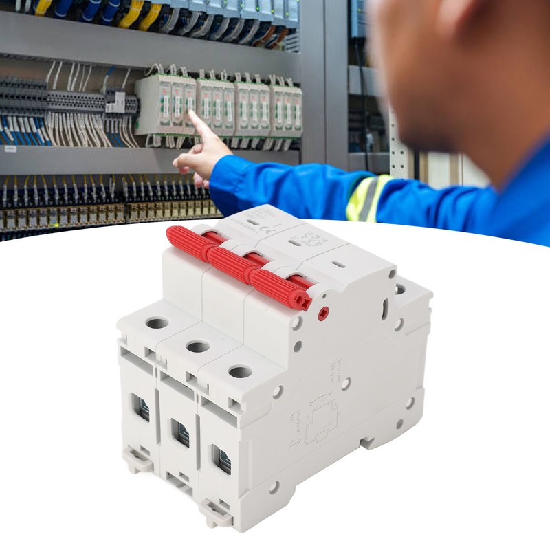 Miniature Circuit Breaker 6KA 3P DIN Rail Mounted Circuit Breaker