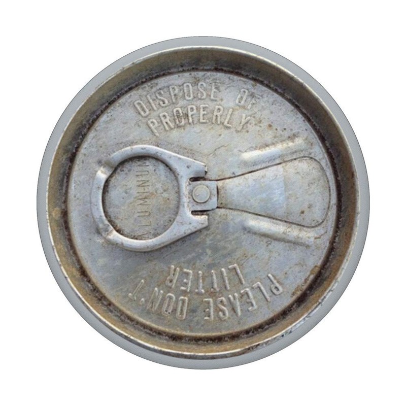 Vintage Old Pull Tab Beer Soda Can Top Novelty