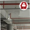 Gatuida 2pcs Fire Sprinkler Head Protector Metal Sprinkler Guard Cover