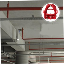 Gatuida 2pcs Fire Sprinkler Head Protector Metal Sprinkler Guard Cover Ceiling Sprinkler Covers for Home Sprinkler Head Cap Aesthetic Design Guard