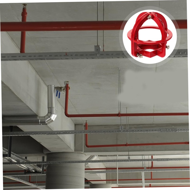 Gatuida 2pcs Fire Sprinkler Head Protector Metal Sprinkler Guard Cover