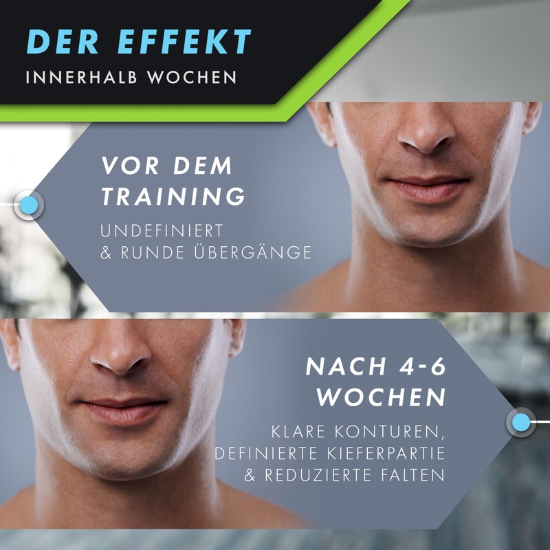 Jaw Trainer Set 2.0 Jawliner - Define Jaw Line with