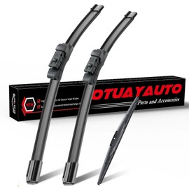 OTUAYAUTO Premium Windshield Wiper Blades Replacement for Subaru Ascent 2019-2023 All-Extreme Weather Performance Quiet No Trace, Front and Rear Wipers Top Lock 26"+20"+14" (Pack of 3)