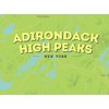 Adirondack High Peaks Checklist 18x24 Poster (Bright Green)