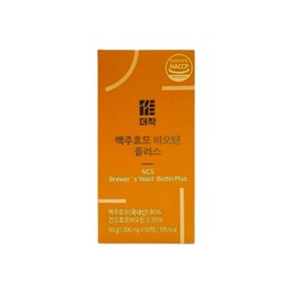 Deojak ​​Brewer's Yeast Biotin 60 tablets 1 box / 더작 맥주효모 비오틴 60정 1박스