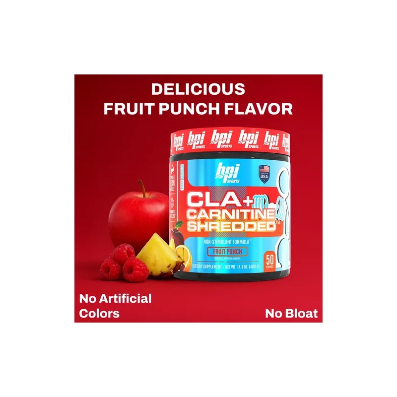 Bpi Sports Cla + Carnitina Suplemento Quema Grasa 14.1 Oz