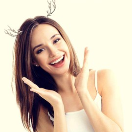 ZCMG Christmas Reindeer Antlers Headband Deer Elk Horns Hair Hoops Bands Headpiece Women Animal Hairband Xmas Festival Masquerade Halloween Parade Cosplay Dress Up Birthday Party Accessories Silver