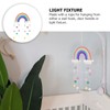 ORFOFE Hanging Rainbow Cloud Raindrops Decor for Bedroom Wall Pendant