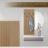 HEXIM Acoustic Panels Sample Piece - Flexible Slat Wall Wood