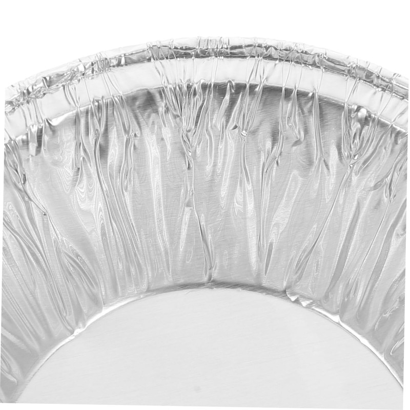 ABOOFAN 200Pcs Foil Egg Tart Molds Baking Supplies for Individual