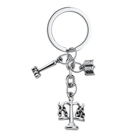 Law School Graduation Gifts for Men Women Future Lawyer Birthday Gifts for Lawyers Best Friend Law School Teacher Appreciation Gift for Lawyer Grad Gift for Son Daughter Lawyers Keychain for Men Women