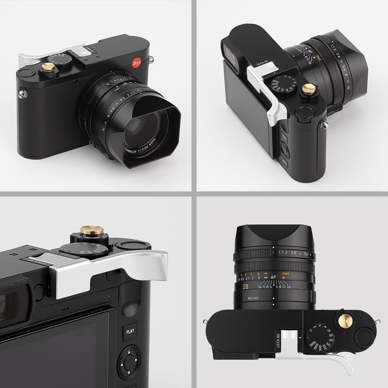 Haoge Metal Thumb Up Grip for Leica Q3-43 Q3 Camera