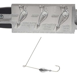 Do It Mold Ultra Minnow Spinner Jig Size 5/8, 3/4, 1 oz. Do it Mold 3406 Cavities 3 Total