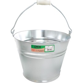 Onoe Bucket No. 5 3.8 gal (10 L) Zinc Iron Sheet, No Leak, Excellent Durability