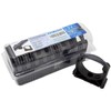 PVC Pipe Clamp Set, 63 mm, Plastic, Pack of 10,