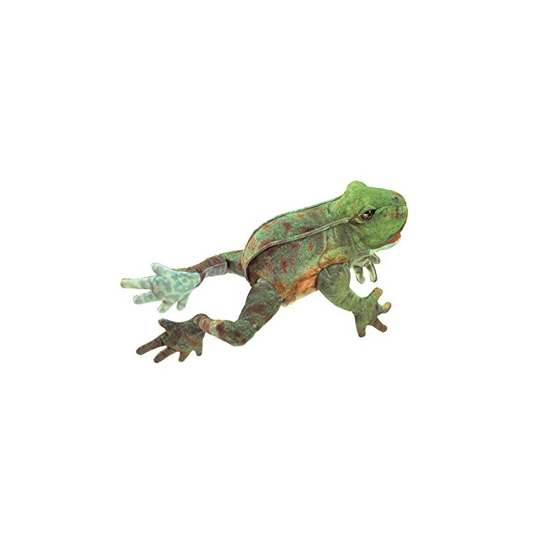 Folkmanis 3082 Hand Puppet Puppet Bouncing Frog