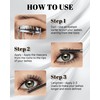 Waterproof Curling Metal Wand Mascara, Black Washable Iron Wand Rod