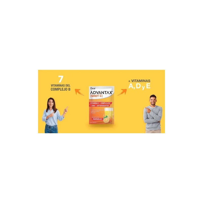 Shot C Vitaminas A D E Complejo B + Antioxidantes