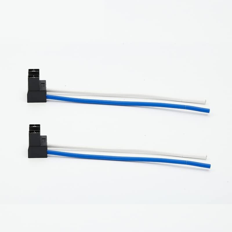 MACHSWON 2pcs H7 Cables 2 Pin Headlight Bulbs Socket Connector
