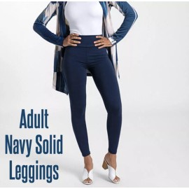 LuLaRoe TC LuLaRoe Tall & Curvy Solid Dark Navy Blue Leggings NWT