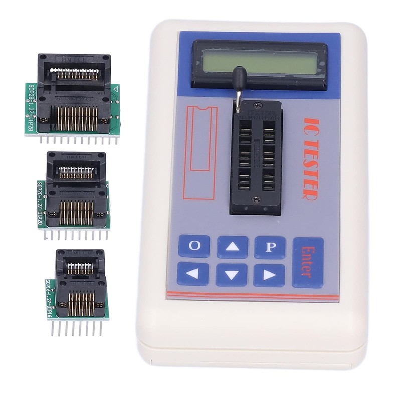 Transistor Tester IC Meter Component Analyzer with Multiple Test Modes