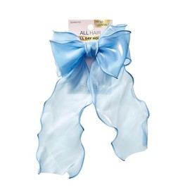 Scunci by Conair - Bow Barrette - hair accessories for women - hair bows - bows - hair barrettes for women - Light Blue