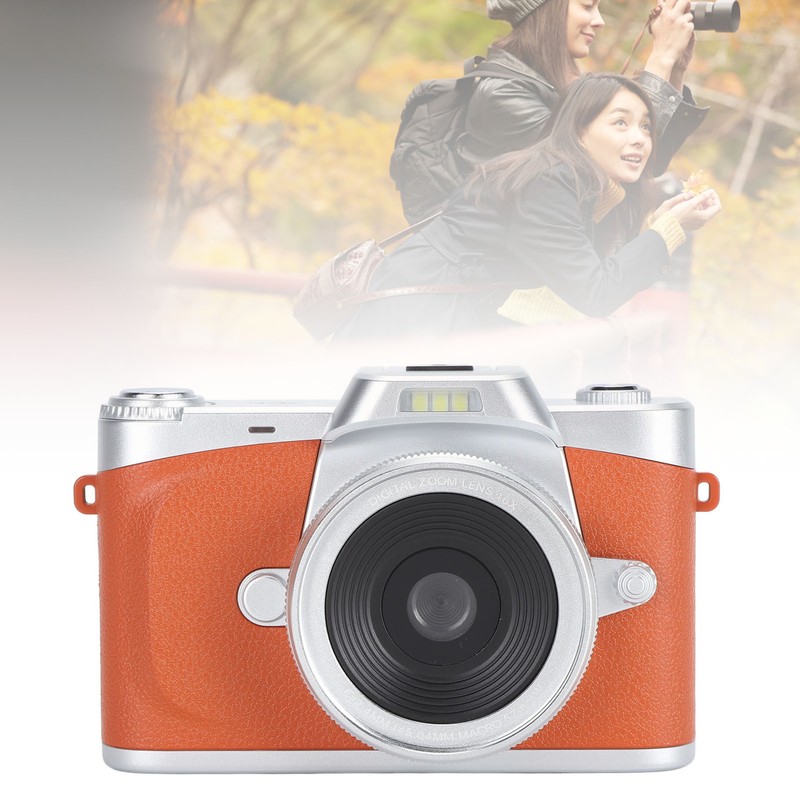 Smart Digital Camera 64MP 4K 20x Zoom 180° Flip Screen