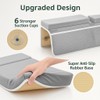 Ziixuper Baby Bath Kneeler and Elbow Rest Pad Set, Memory