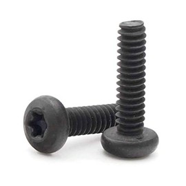 Star Drive Pan Head Machine Screws Black Oxide Stainless Steel #2-56 x 1/4" Qty 250