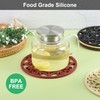 SPUVGVC Silicone Trivets for Hot Dishes-Modern Kitchen Trivet Mat, Non