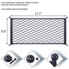 MWMNUN 2 Pcs Universal Stretch Mesh Car Mesh Bag with