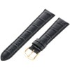 Hadley-Roma Men's 20mm Leather Watch Strap, Color:Black (Model: MSM835RA-200)