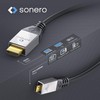 Sonero Premium High Speed Micro HDMI Cable with Ethernet, 1.00
