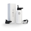 Insulated Water Bottle with Straw Lid - 40 Oz (3