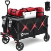 Sekey Collapsible Foldable Wagon with 330lbs Weight Capacity, Heavy Duty