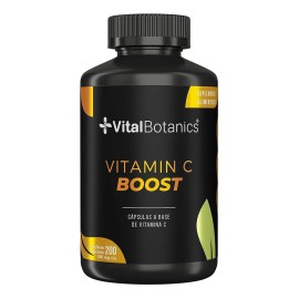 Suplemento en cápsula VitalBotanics Vitamina C x 500mg