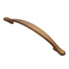Alzassbg 10 Pack Antique Brass Cabinet Pulls, 5 Inch(128mm) Hole