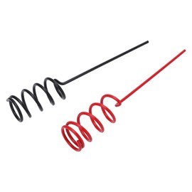 Spiral Fishing Rod Holder, 2Pcs Heavy Duty Metal Spiral Fishing Rod Holder with Coating Ground Support Stand