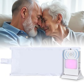 Bed Sensor Pad & Pager Bed Alarm for Elderly Dementia Patients – Fall Prevention Sensor with Pressure Motion Detection, Dementia Patients Caregiver Fall Prevention 13”x32” Pad (Bed Sensor Pad)