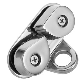 BESPORTBLE Stainless Steel Boat Cam Cleat Rope Clamp with Bearing Cleat for Fishing Sailboat Kayak and Canoe Accessories