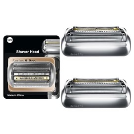 94M Series 9 Shaver Replacement Head Compatible with Braun Series 9 Electric Razors 9291cc, 9370cc, 9293s, 9385cc, 9390cc, 9330s, 9296cc (2 pcs)