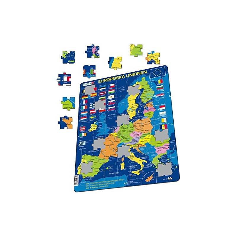Larsen A39 The European Union (EU) Swedish Edition 70 Piece