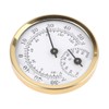 XROLAND 2 in 1 Classic Thermometer Hygrometer 58mm for Indoor