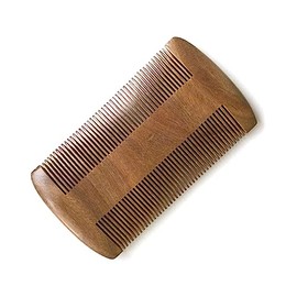 FRCOLOR Fine Tooth Comb wooden hair comb wooden comb sandalwood hair comb sandalwood beard comb wooden beard comb sandalwood comb two sides Bamboo Fine Toothed Comb