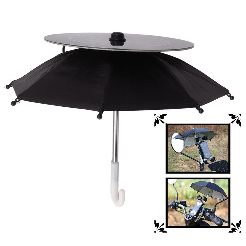10W Solar Panel Phone Umbrella Rain Protection Phone Stand Charging