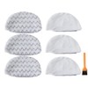 EZ Spares 6 Replacements for Bissell Mop Pads Fit 1252