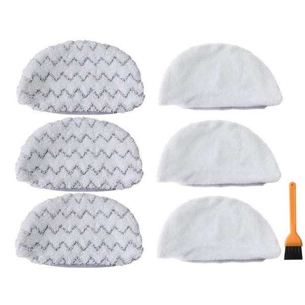 EZ Spares 6 Replacements for Bissell Mop Pads Fit 1252