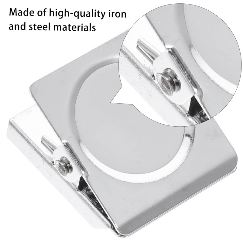 COHEALI 6pcs Magnetic Fridge Planner Clips Whiteboard Magnetic Clips Strong