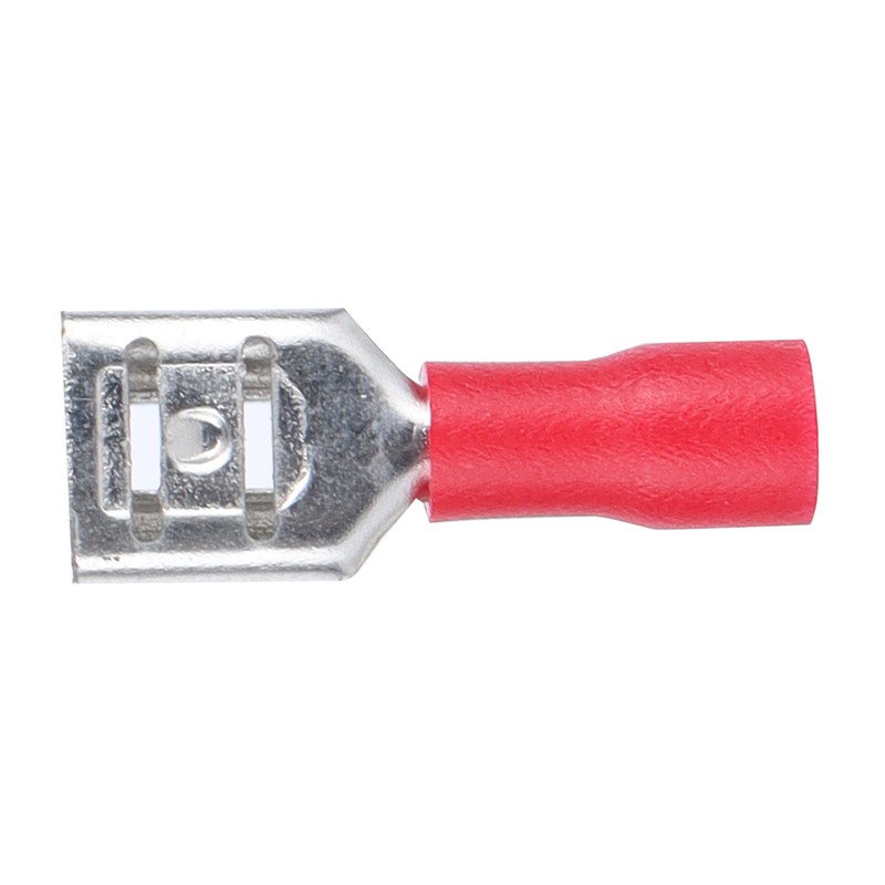 Insulated Spade Wire Connector FDD1.25‑250 Female Sturdy Durable Stable Convenient