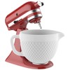 GVODE Ceramic Mixer Attachment Fit 4.5-5Q Tilt-Head Models, 5Qt Ceramic